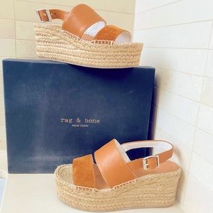 Rag & Bone leather sandals; gently worn